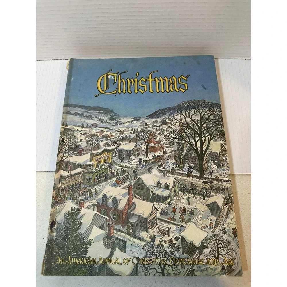 Lot Of 4 The American Annual of Christmas Literature and Art Volumes 44,45,50,51